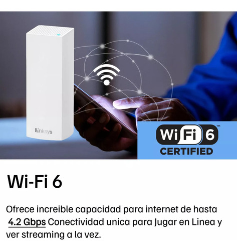 Router Linksys Enrutador Wi-fi 6 Mx 4301 Tres Bandas Wifi