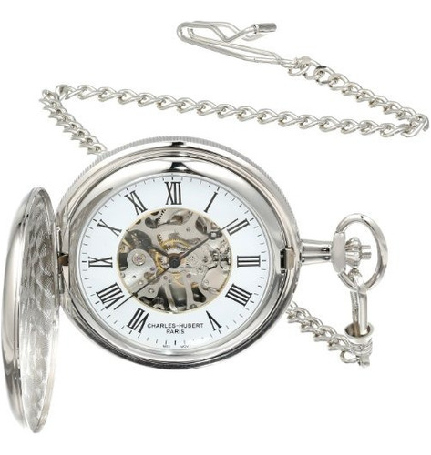 Reloj De Bolsillo Mecanico Charleshubert Paris 3576w