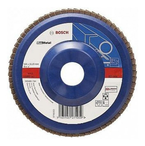 Lixa Flap Disco R822 - 115x22 - Gr. 120 - Bosch