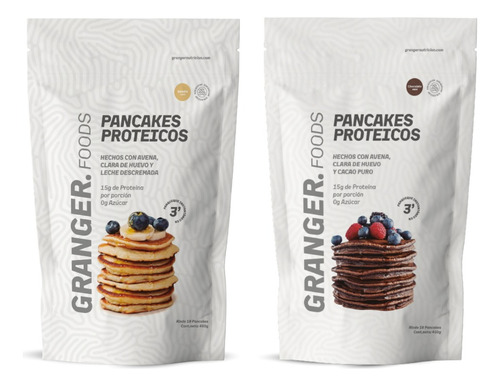 Pancakes Proteicos X450 Gr Desayuno Merienda Proteina X2