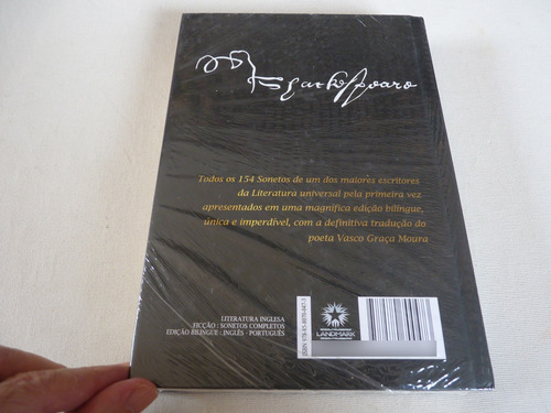 Livro: Os Sonetos Completos - Willian Shakespeare - Ed Luxo - Capa Dura Novo/lacrado