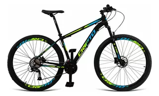 Bicicleta Aro 29 Cripto 24v Shimano Fr. Hidraulico/trava/k7