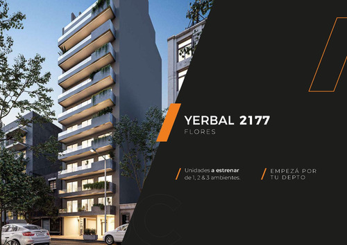 Yerbal 2100 - 3 Amb En Construccion - Frente 1er Piso