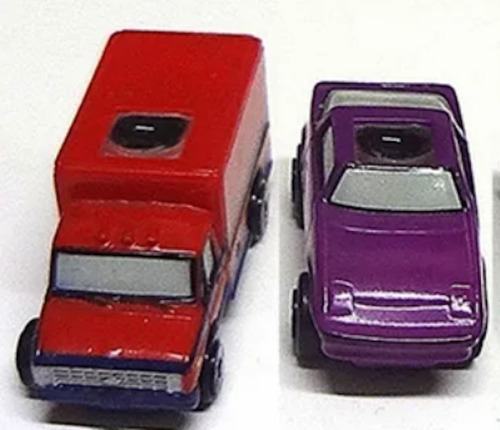 Micro Machines Set 2 Autos Private Eye, Lupa Interior Espía (Usado)