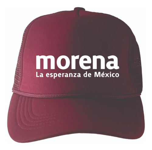 Gorra Malla Morena Economica Campañas Politicas 