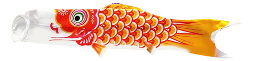 Bandera Japonesa De Carpa, Bandera Japonesa De Koi, Naranja
