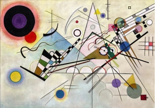 W. Kandinsky - Composition Vii - Lámina 85x50 Cm.