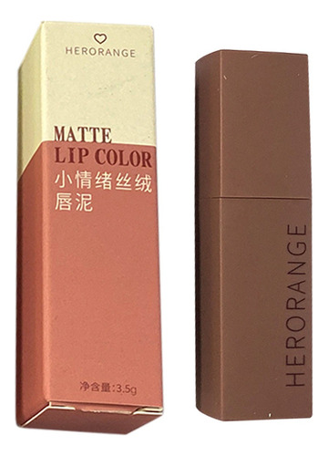 Brillo De Labios C Lip Mud Velvet Matte De Larga Duración, M