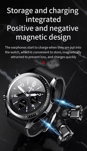 Reloj Inteligente Tws 2 En 1 Auricular Bluetooth Para Xiaomi
