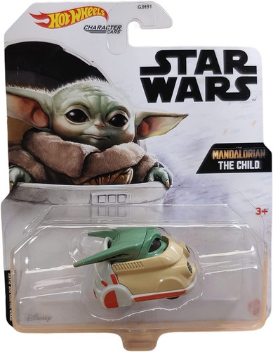 Figura De Coleccion Baby Yoda The Child Hot Wheels Die Cast