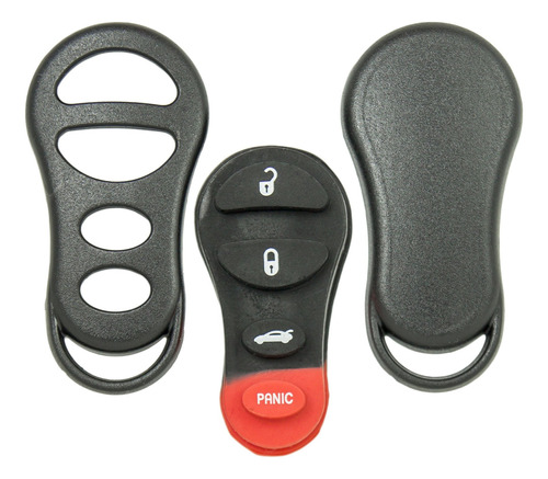 Keyless2go Nueva Clave De Reemplazo Shell Caso Almohadilla D