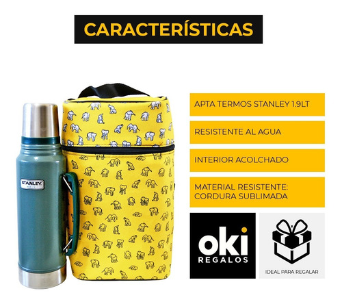 Imagen 7 de 9 de Juego De Mate Equipo De Mate Completo Mochilero Elefantes