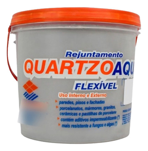 Rejunte Quartzoaqua Superfina Cinza Barot Art Glass Revest