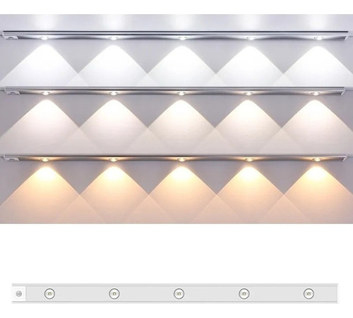 Barra De Luz Led Inteligente De 60 Cm Con Sensor Corporal