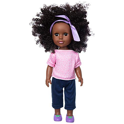 Ecore Fun Black Doll 14.5 Inch Baby Girl Doll And Clothes Se