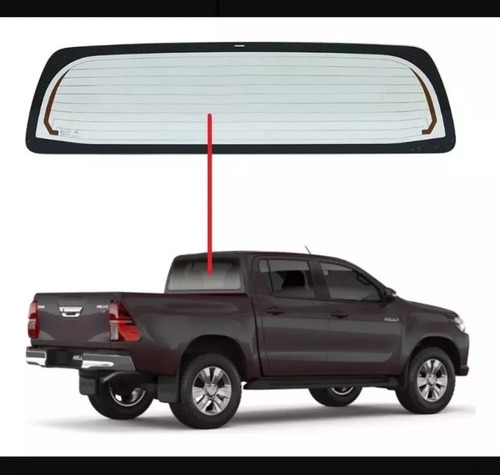 Vidrio Cabina Trasera Hilux Kavak Dubai Varios Años