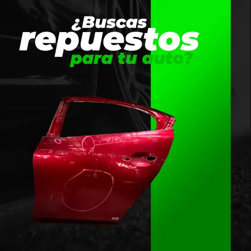 Puerta Trasera Izquierda Mazda 3 2020 -2025 (Usado)