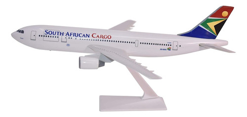 South African Cargo A300b2 Avión Miniatura Modelo Plá...