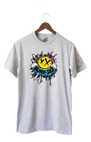 Remera Nock Tributo Blink-182 - 100% Algodón Talles Xs A Xxl