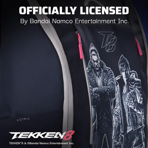 Mochila Para Juegos Pdp Gaming Victrix Edicion Tekken 8 De Pdp