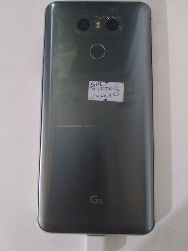 Celular Lg G6. Modulo Roto Azul Acero (Usado)
