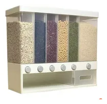 Comprar Dispensador De Granos Y Cereales Con 6 Divisiones 10ltr. 