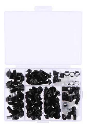 158pcs Unviersal Motorcycle Fairing Bolt Clips Tornillos