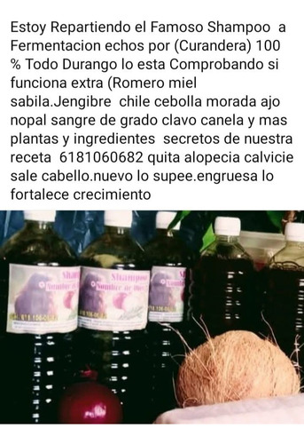 Shampoo Único En Todos Los Estados Echo Por Curandera