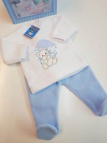 Conjunto Bebe Micropolar Pelele Y Batita Recién Nacido