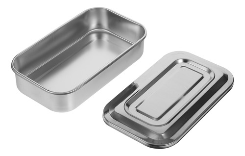 Caja Esterilizadora Médica De Acero Inoxidable, Bandeja De 8