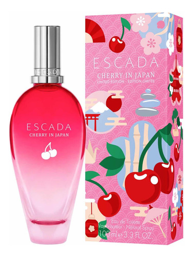Perfume Escada Cherry In Japan - mL a $2788