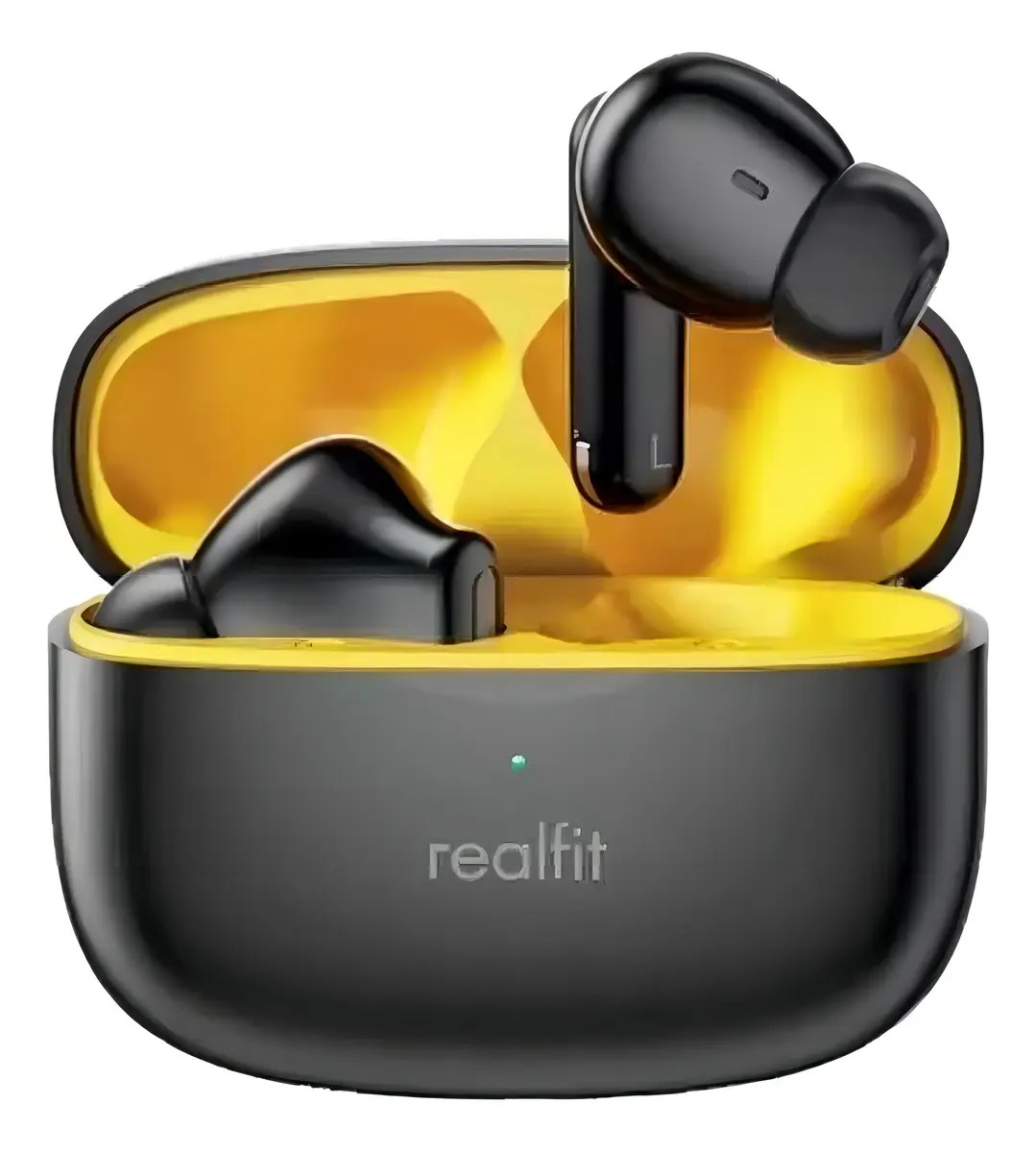 Fone Sem Fio Realfit F3 Anc Cancelamento Ruído -38db Cor Preto