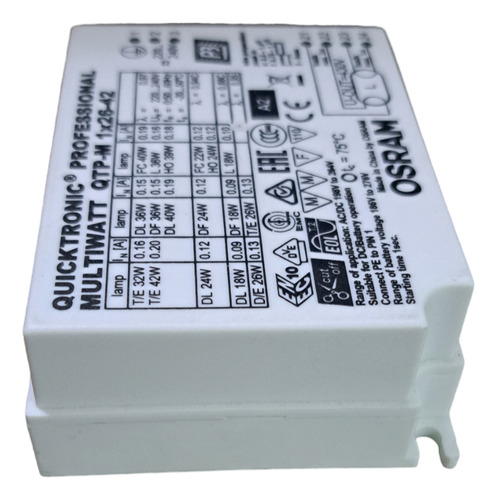 Balasto Electronico Osram 1x26w Pack X 10 Unidades