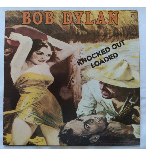 Lp Vinil Bob Dylan Knocked Out Loaded 1986 Nacional Encarte (Usado)