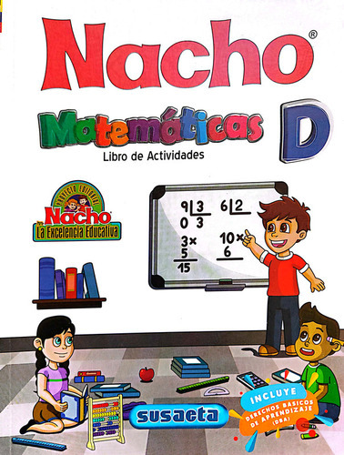 Nacho Matematicas D, De Vários. Editorial Nacho, Tapa Tapa Blanda En Español