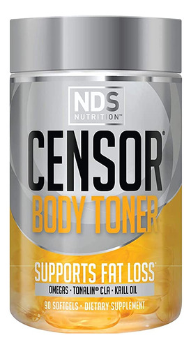 Censor Nds Nutrition Fat Loss And Body Toner With Cla, Fish