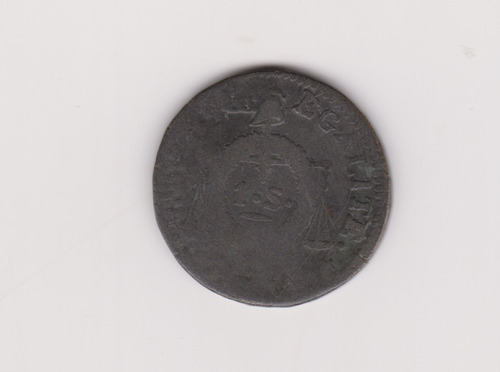 Moneda Francia 1 Sol Año 2 1793-94 Primera Republica Regular