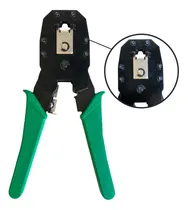 Comprar Alicate De Crimpar Cortador E Decapador Rj45 Rj11 Chave +nfe