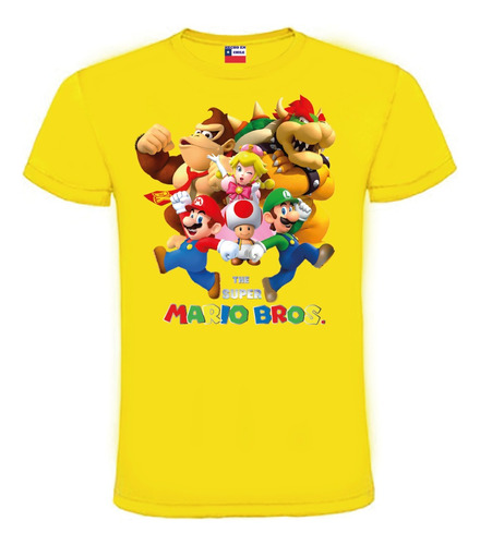 Poleras  Super Mario Bros