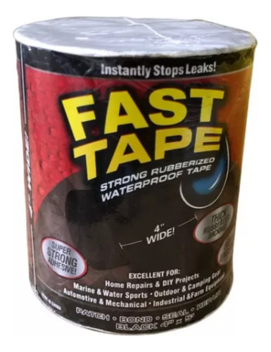 Cinta Adhesiva Tipo Flextape Cinta Impermeable Fast Tape 5mt