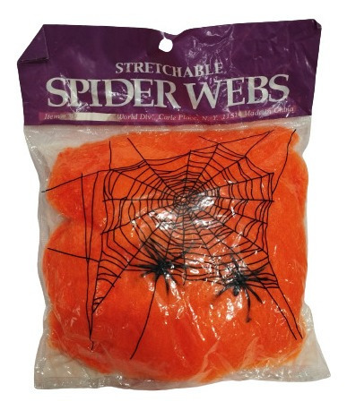 Imagen 3 de 6 de Tela De Araña Halloween Al Mayor Y Detal