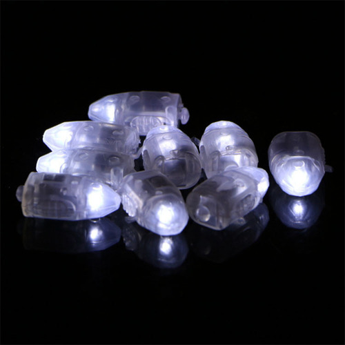 100 Pzs Mini Luces Led Redondas De Globos De Luz De Blanco