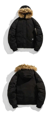Chaqueta Cálida De Invierno Con Capucha Acolchada De Algodón Para Hombre, Casual, Unisex