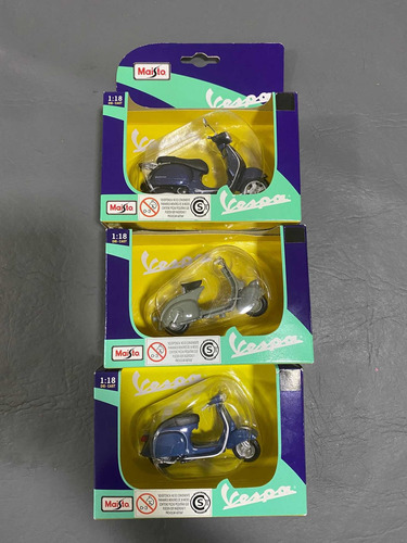 Imagen 1 de 5 de Maisto Vespa Escala 1/18