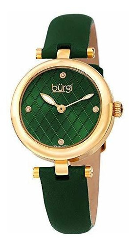 De Burgi Mujeres Bur196gn Diamante De Argyle Acentuó El Dial