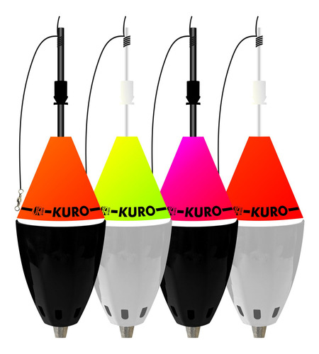 Combo C/4 Cevadeiras De Arremesso Kuro - Jr Pesca