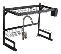 Comprar VHS Escorredor De Louça Pratos Organizador Suspenso Pia Cor Preto