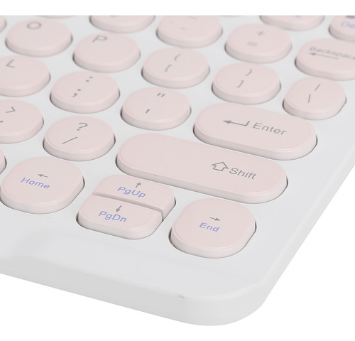Teclado Bluetooth De 10 Pulgadas Rosa