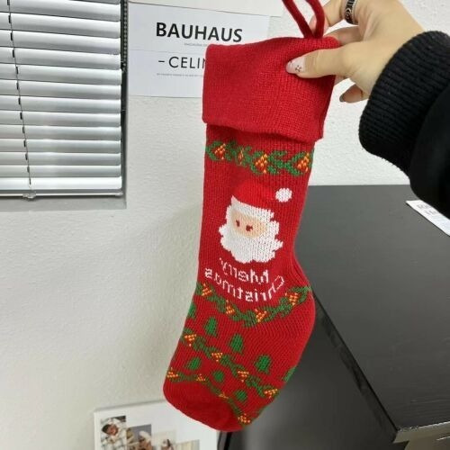Imagen 3 de 10 de Adorno Navideño Media Bota Calcetín Decoración Navidad