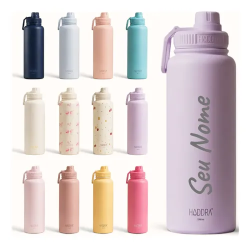 Garrafa Térmica Hiddra 1200ml Personalizada  Com Nome
